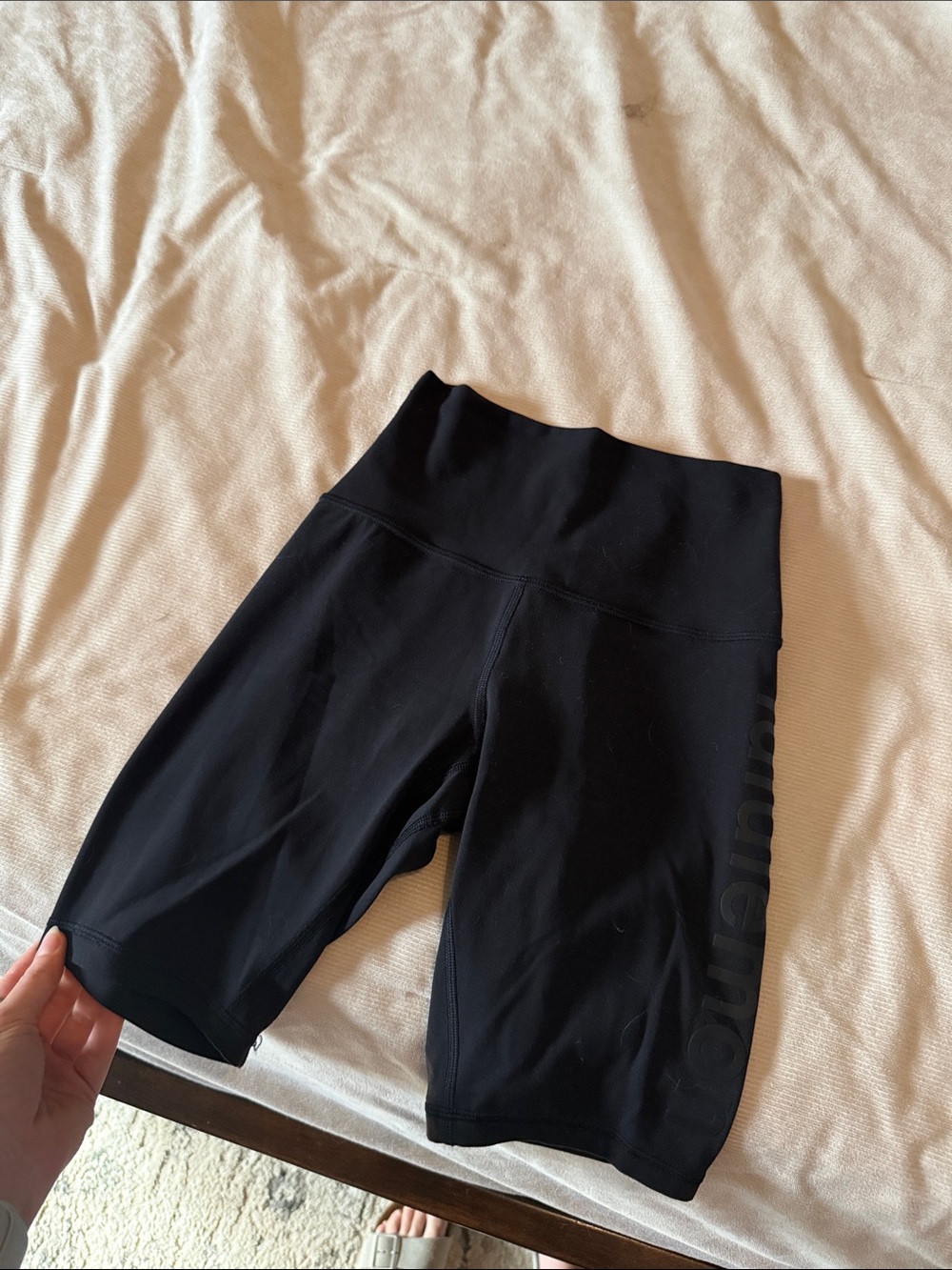 lululemon athletica Black High-Rise Performance Shorts